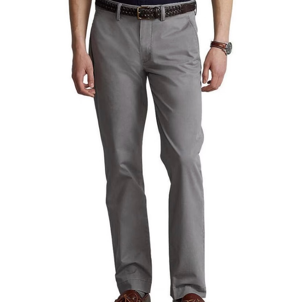 Polo Men’s Classic Fit Dress Slacks EUC Size 32/30 Dark Grey